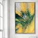 Everly Quinn 'Let Your Light Shine, Matthew 5:16' by Mark Lawrence Graphic Art Print Canvas in Green/Yellow | 51.5 H x 31.5 W x 2 D in | Wayfair