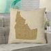 Ivy Bronx Austrinus Idaho Pillow in, Spun Polyester/Euro Pillow Polyester/Polyfill blend in Yellow | 26 H x 26 W in | Wayfair IVBX4232 43869465