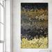 Everly Quinn 'Light Has Dawned, Matthew 4:16' by Mark Lawrence Painting Print Canvas in Black/Yellow | 48 H x 28 W x 1.5 D in | Wayfair