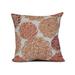 Red Barrel Studio® Vasif Outdoor Square Pillow Cover & Insert Polyester/Polyfill blend in Orange | 16 H x 16 W x 3 D in | Wayfair