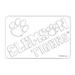 Clemson Tigers Wordmark Logo Tailgater Stencil