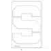 Michigan State Spartans Secondary Logo Tailgater Stencil