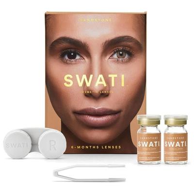 Swati - Coloured Lenses Sandstone Kontaktlinsen & Lesebrillen