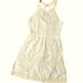 American Eagle Outfitters Dresses | American Eagle Outfitters Womans Cream Lace Sleeveless Dress Size 0 | Color: Cream | Size: 0