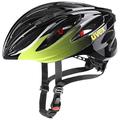 uvex boss race - sicherer Performance-Helm für Damen und Herren - individuelle Größenanpassung - optimierte Belüftung - lime - anthrazit - 52-56 cm