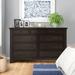 Three Posts™ Woodside 9 Drawer 66" W Dresser Wood in Black | 40 H x 66 W x 20 D in | Wayfair ACE3E1E3839B436EA79FFAA9C7BEE018