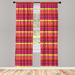 East Urban Home Mexican Curtains Striped Semi-Sheer Rod Pocket Sliding Panel Polyester | 63 H in | Wayfair 5E60F47391B04F6A904B347A8F3AF7E3