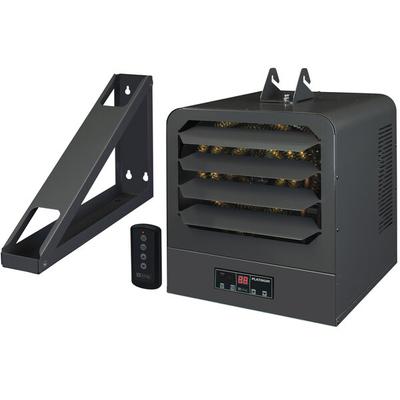 King Electric KB2405-3MP-P Mountable Electric Unit Heater with Electronic Thermostat, Remote Control, and Mounting Bracket - 208/240V, 3 Phase, 5 kW