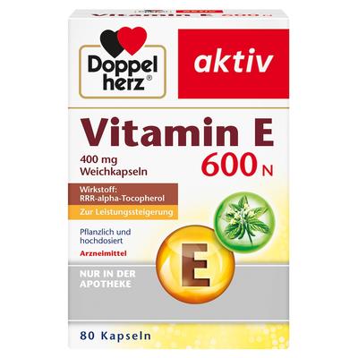Doppelherz - Vitamin E 600 N Weichkapseln Vitamine