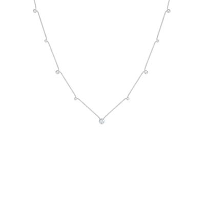 Elli - Solitär Basic Kristalle Chic 925 Silber Ketten 1 ct Damen