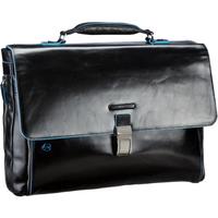 Piquadro - Aktentasche Blue Square Laptop Aktentasche Laptoptaschen 1 ct Schwarz Herren