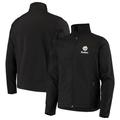 Men's Dunbrooke Black Pittsburgh Steelers Sonoma Softshell Full-Zip Jacket