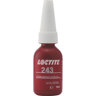 Mittelfeste Schraubensicherung 10 ml Flasche Nr. 243 - Loctite