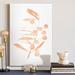 Red Barrel Studio® 'Blush Olive Branch III' - Wrapped Canvas Painting Print Canvas, Solid Wood in White | 36 H x 24 W x 1 D in | Wayfair