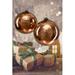 The Holiday Aisle® Decorative Glass Ball Ornament Glass | 7.5 H x 6 W x 6 D in | Wayfair D9451A90C6924B448A9C887EEC468F4A