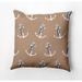 Beachcrest Home™ Ludwig Whimsy Throw Pillow Polyester/Polyfill blend in Brown | 18 H x 18 W x 7 D in | Wayfair BCHH8559 41962493