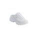 Wide Width Women's The D'Lites Bright Sky Slip-On by Skechers in White Wide (Size 9 W)