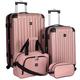 Travelers Club Midtown Hardside Reisegepäck-Set, 4-teilig, Roségold, 4-Piece Set, Midtown Hardside Reisegepäck-Set, 4-teilig