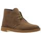 Clarks Originals Mens Desert Boot Suede Cola Brown Boots 9.5 UK