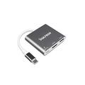 Vultech ATC-01 USB Hub C Multiport 3 in 1 USB Typ C Adapter Portable mit HDMI 4K 1 USB 3.0 Port für MacBook Pro, XPS, Surface Pro, Matebook, Samsung