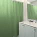 East Urban Home Square Lattice Single Shower Curtain Polyester in Green/Brown | 74 H x 71 W in | Wayfair AB10F400CD36499DA3D6EA1A5D29C863