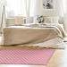 Pink 54 x 1 in Area Rug - East Urban Home Classic Geometric Ombre Area Rug Chenille | 54 W x 1 D in | Wayfair ELI572-SRGCRU