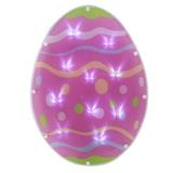 Northlight Seasonal 14" Battery Operated LED Lighted Easter Egg Window Silhouette Plastic | 14 H x 1 W x 10 D in | Wayfair NORTHLIGHT HA28697