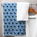 East Urban Home Cat Bath Towel Polyester in Blue | 30 W in | Wayfair 2DD9A16014C544EDAAD7857FB0A89744