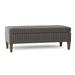 Red Barrel Studio® Congaree Upholstered Flip Top Storage Bench Upholstered in Gray | 18 H x 48 W x 21 D in | Wayfair