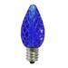 Northlight Seasonal Faceted LED C7 Christmas Replacement Bulbs in Green/Blue | 2 H x 4 W x 5 D in | Wayfair 32629560