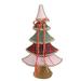 Northlight Seasonal 23" Red & Green Plaid & Polka Dot Christmas Tree Tabletop Decor | 23 H x 6 W x 13.75 D in | Wayfair 32638546