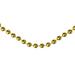 Northlight Seasonal Beaded Artificial Christmas Garland Plastic in Yellow | 0.4 H x 0.4 D in | Wayfair NORTHLIGHT YS28287