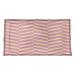 Brayden Studio® Fractured Stripes Pillow Sham Polyester in Pink/Green/Brown | 22 H x 38 W in | Wayfair F8BDE1FB083B493D9C04ACC45EF3A47F