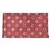 Brayden Studio® Classic Moon Phases Pillow Sham Polyester in Red | 22 H x 38 W in | Wayfair F8D2BF73EBD84095A953E0644A629B3E