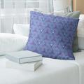 Brayden Studio® Hand Drawn Triangles Throw Pillow Cover Cotton in Green/Blue/Indigo | 14 H x 14 W in | Wayfair 3CB7FA1BEC6A405A8510AD4BA3B59246