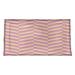 Brayden Studio® Fractured Stripes Pillow Sham Polyester in Pink/Green/Brown | 22 H x 30 W in | Wayfair 4AC58CFAF8D946C8900691DFD76FD7CB