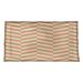 Brayden Studio® Fractured Stripes Pillow Sham Polyester in Orange/Brown | 22 H x 30 W in | Wayfair D8EC9699EAC54B17A7C3242FD5EB0A6C