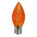 Northlight Seasonal Faceted LED C9 Christmas Replacement Bulbs in Orange | 2 H x 5 W in | Wayfair 32629562