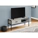 Tv Stand / 48 Inch / Console / Media Entertainment Center / Storage Drawer / Living Room / Bedroom / Laminate / Metal / Grey / Black / Contemporary / Modern - Monarch Specialties I 2875