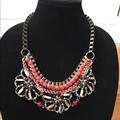 Anthropologie Jewelry | Anthropologie Statement Necklace | Color: Blue/Red | Size: Os