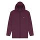 Lyle & Scott Men's Zip Through Hooded Jacket Burgundy L