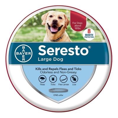 Seresto Dog Collar For Large Dogs (Over 18 Lbs) 27.5 Inch (70 Cm) 1 Collar