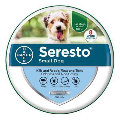 Seresto Dog Collar For Small Dogs (Upto 18 Lbs) 15 Inch (38 Cm) 1 Piece