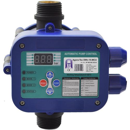 Pumpen Steuerung Druckschalter Durchflusswächter AT-DWv-15-MCU verkabelt ( Abschalt Druck