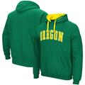 Men's Colosseum Green Oregon Ducks Big & Tall Arch Logo 2.0 Pullover Hoodie