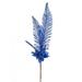 Vickerman 636534 - 30" Blue Glitter Fern Berry Spray Christmas Decoration (RX192802)