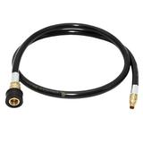 Flame King Dual Quick Connect Hose for LP Gas Only, 48 Inch, 1/4 Inch ID - RV, Van, Trailer | 1 H x 48 W x 1 D in | Wayfair 100395-48