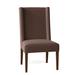 Red Barrel Studio® Mitford Side Chair Wood/Upholstered in Brown | 42 H x 24.5 W x 26.5 D in | Wayfair 828C844339874A97B1A50B89398FE0B3
