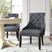 Side Chair - Dukinfield 24.25" Wide Side Chair in Gray Laurel Foundry Modern Farmhouse® | 37.5 H x 24.25 W x 24.4 D in | Wayfair