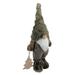 Northlight Seasonal 33" Brown & White Woodland Gnome w/ Striped Pants Christmas Figurine Plastic | 33.07 H x 8.27 W x 12.6 D in | Wayfair 32752593